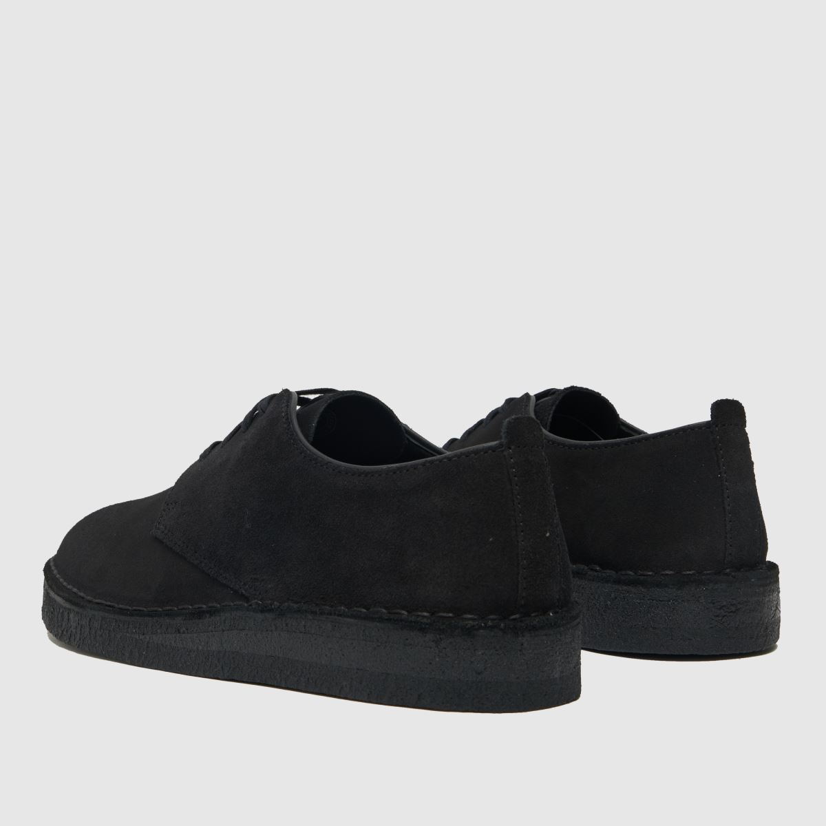 Clarks Originals – Svarta, kolsvarta London-skor