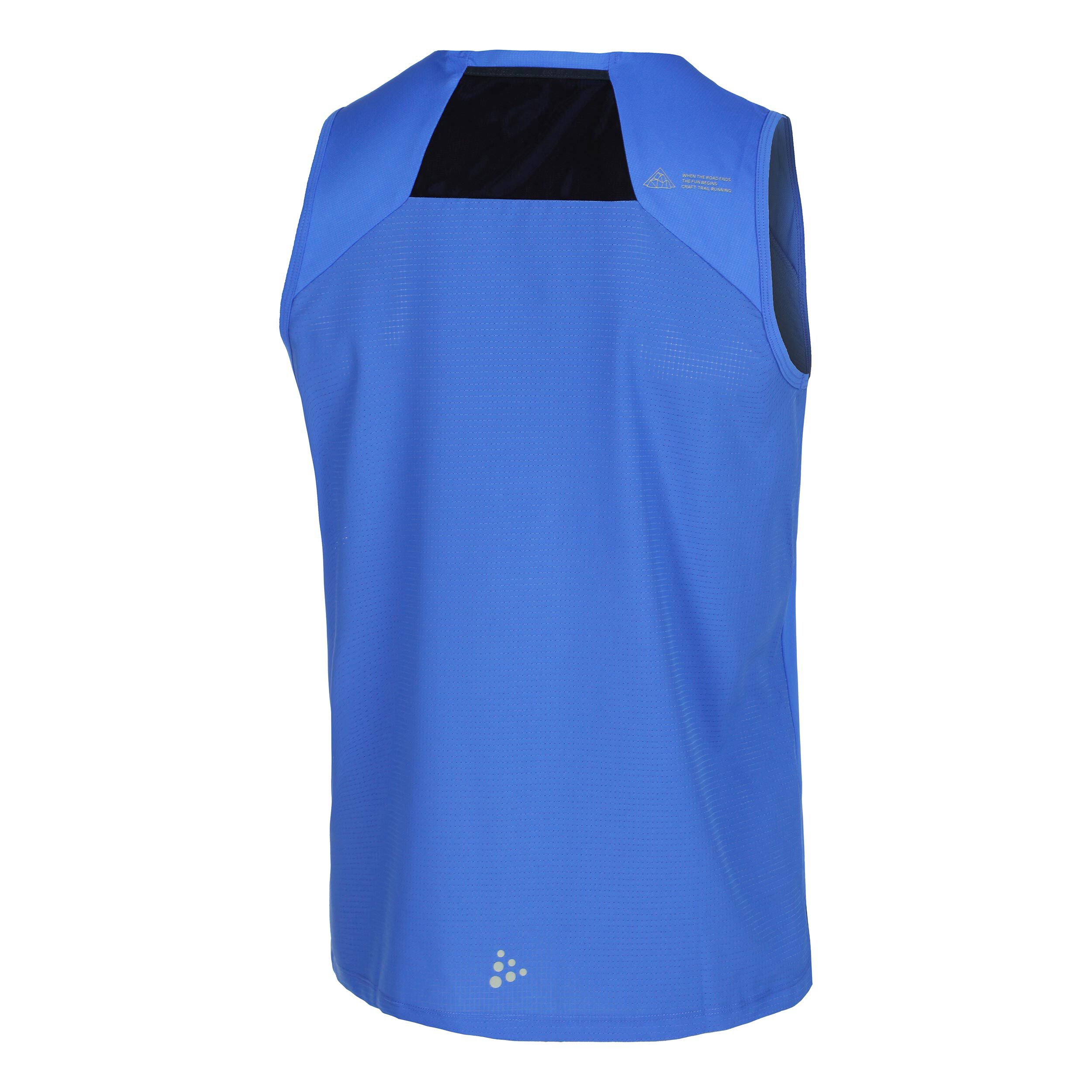 Pro Trail Lauftop Herren - Blau