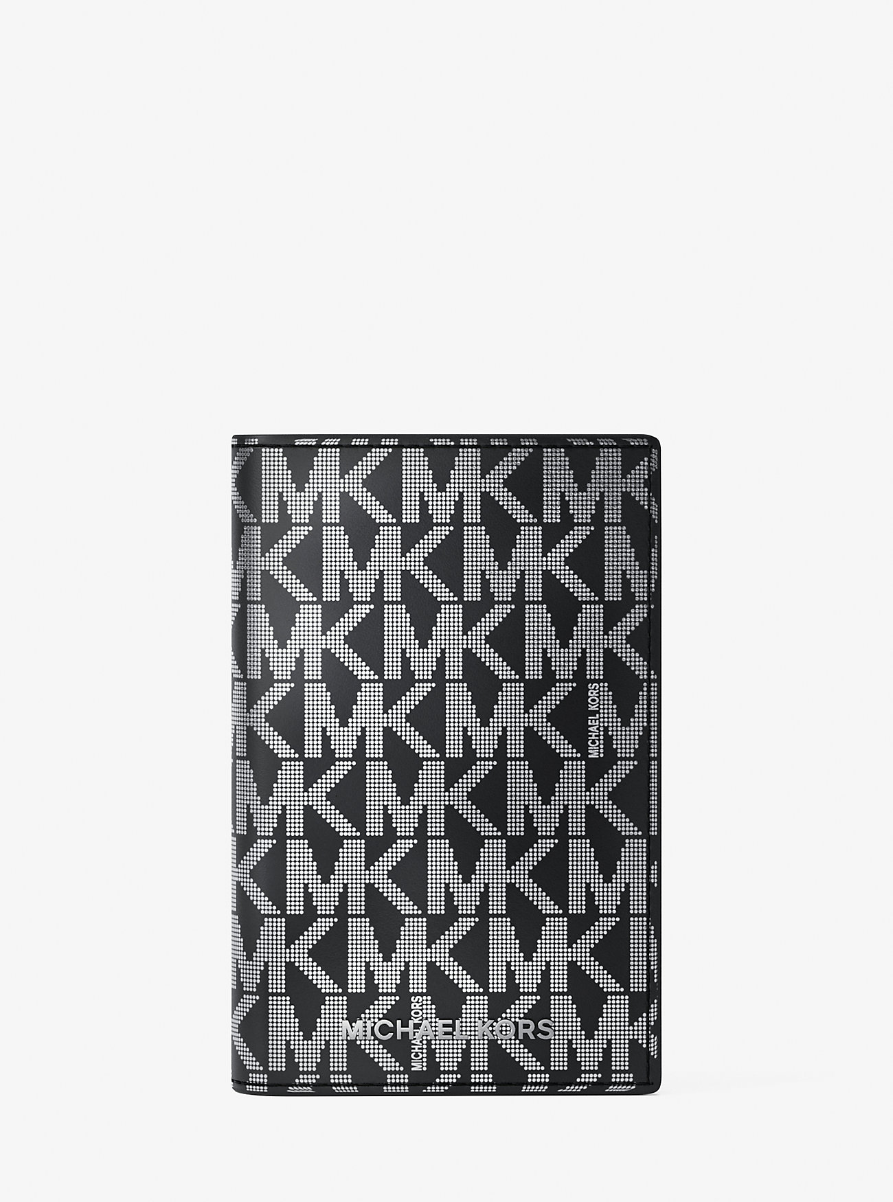 Hudson Metallic Signature Logo Folding Card Case – SVART