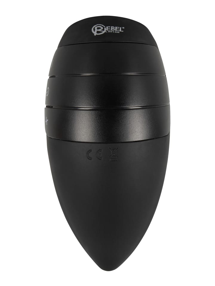 Rebel Masturbator Vibrating Glans Masturbator in schwarz günstig kaufen 13 cm