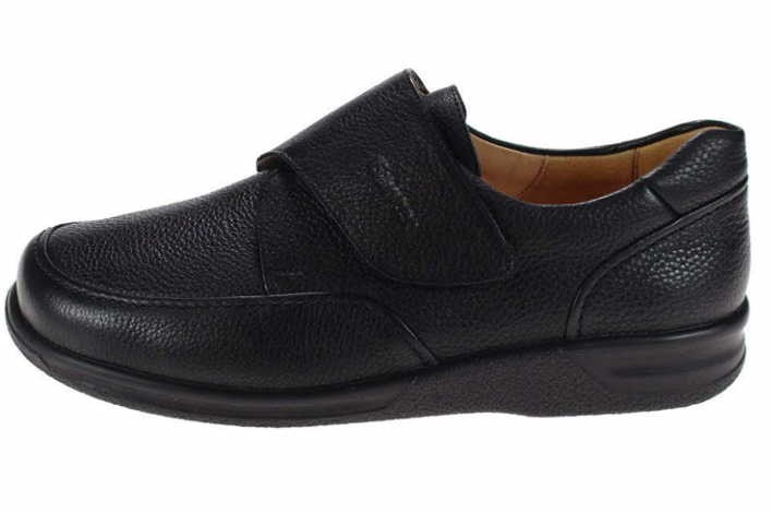 GANTER Komfort Slipper schwarz Kurt