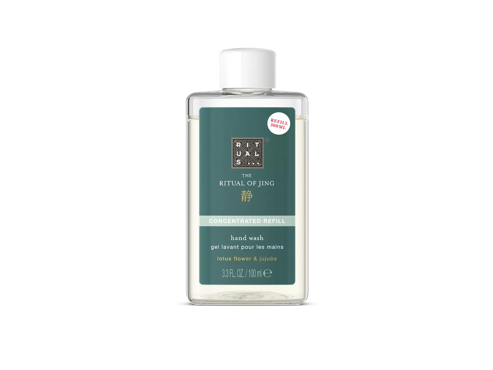 Le Rituel de Jing, recharge concentrée de savon pour les mains 100 ml