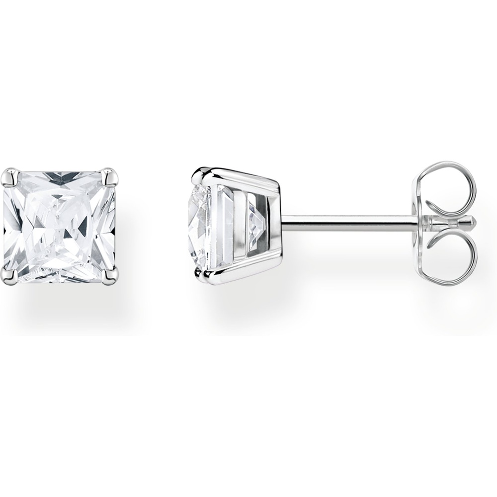 Thomas Sabo Boucles d'oreilles à fermoir à poussette 925 Argent Boucles d'oreilles