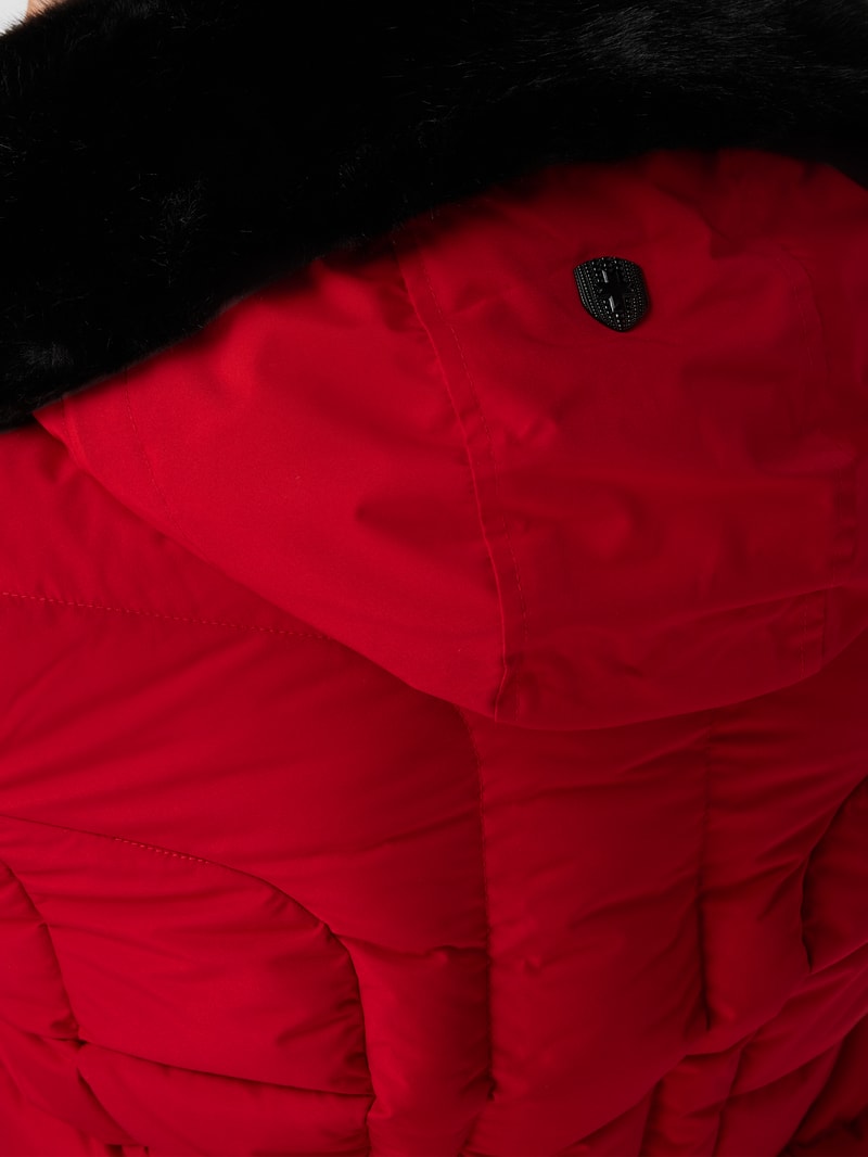 Funktionsjacke mit abnehmbarer Kapuze Modell 'Belvitesse Medium' in rot