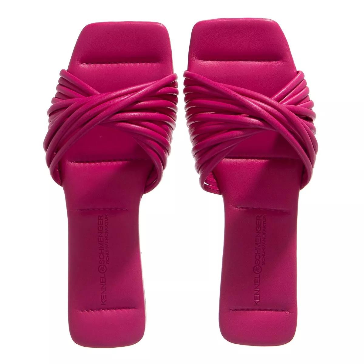 KENNEL & SCHMENGER Pantoletten lila/pink Slide