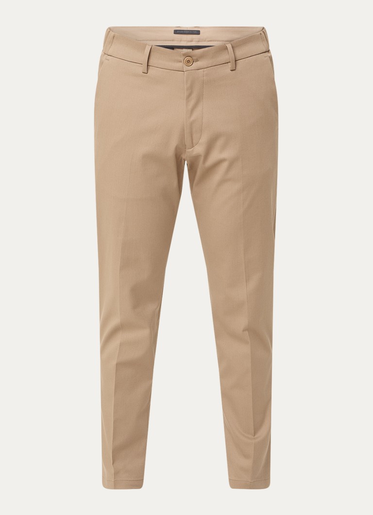 DRYKORN Ajend, pantaloni scurți chino mulați cu buzunare cusute.