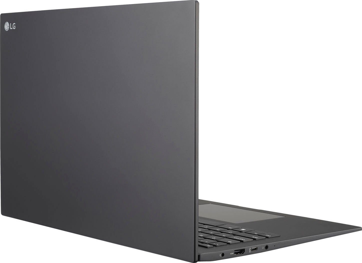 LG UltraPC Notebook (40,6 cm/16 Zoll, AMD Ryzen 5 5625U, Radeon Vega Graphics, 512 GB SSD)