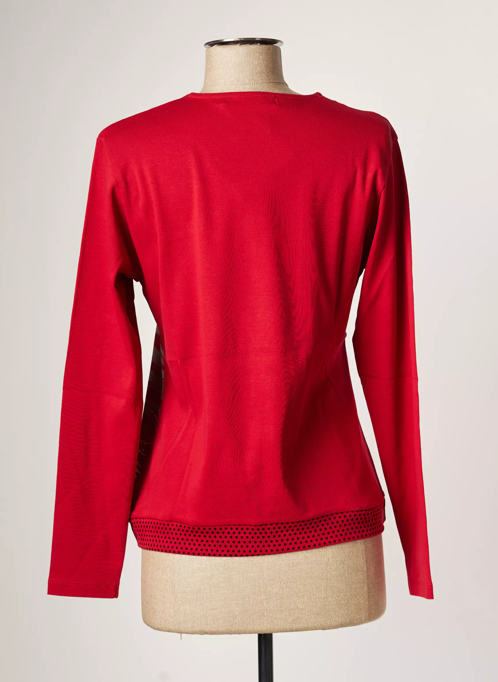 I Odena Tshirts Femme couleur rouge
