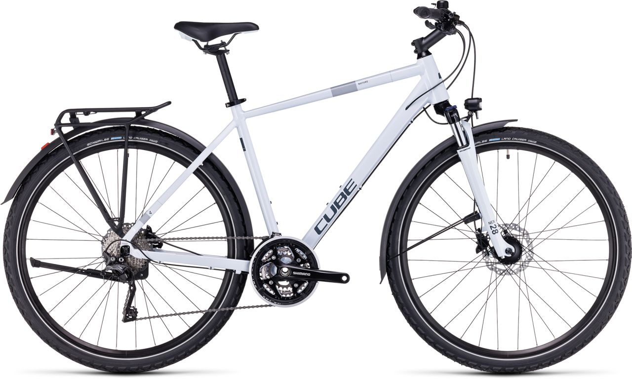Cube Nature Pro Allroad frostwhite´n´grey kaufen | Bike-Discount