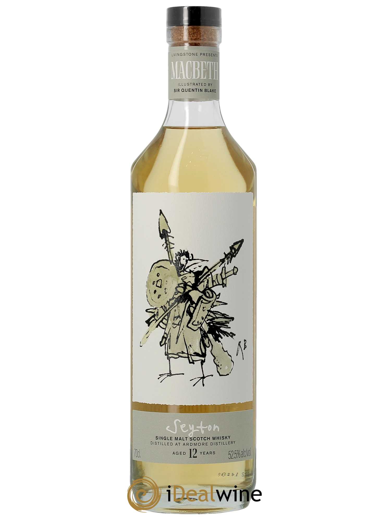 Whisky Ardmore 12 ans Seyton Macbeth Act One Elixir (70cl)  - Lot de 1 Bouteille