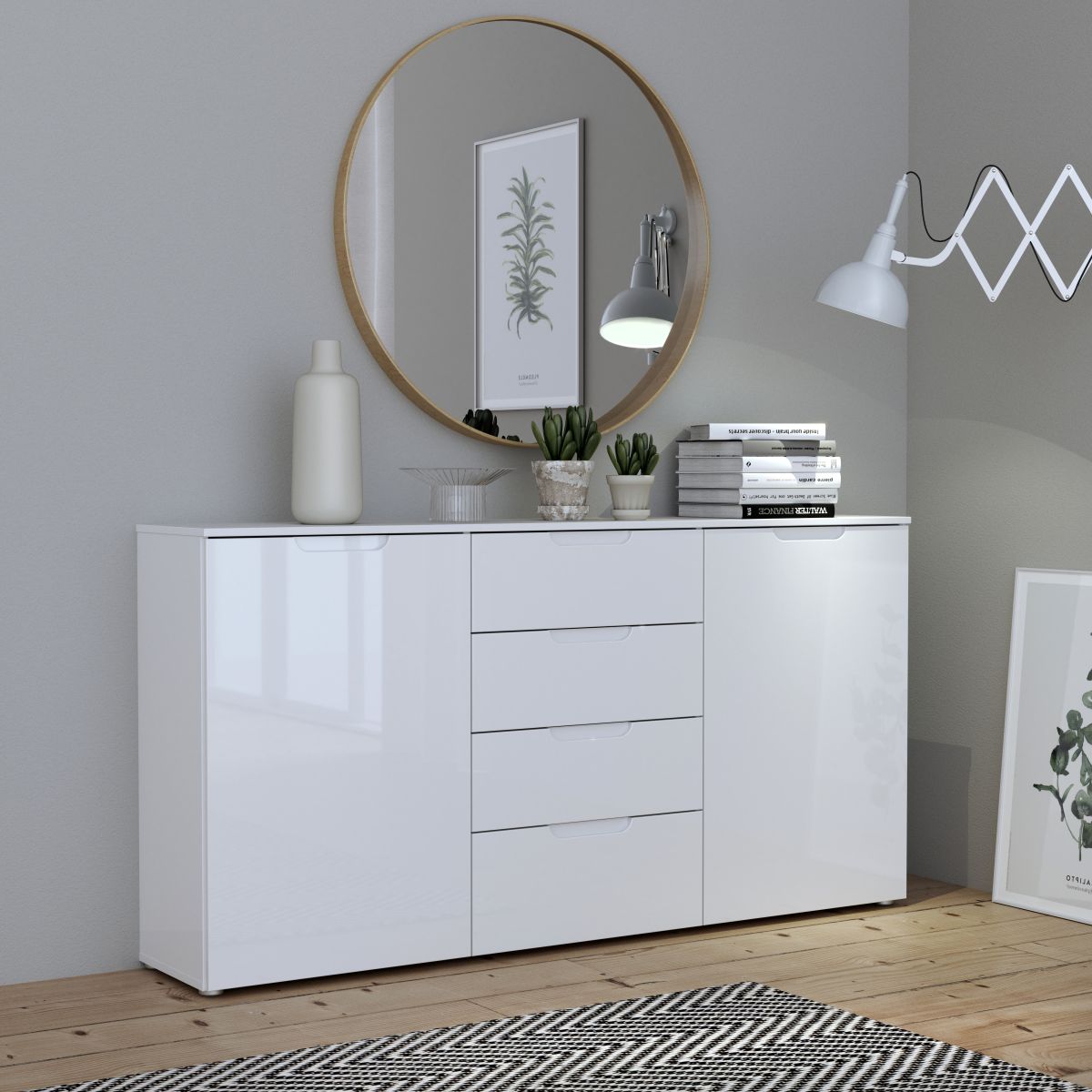 Kommode Sienna Weiß