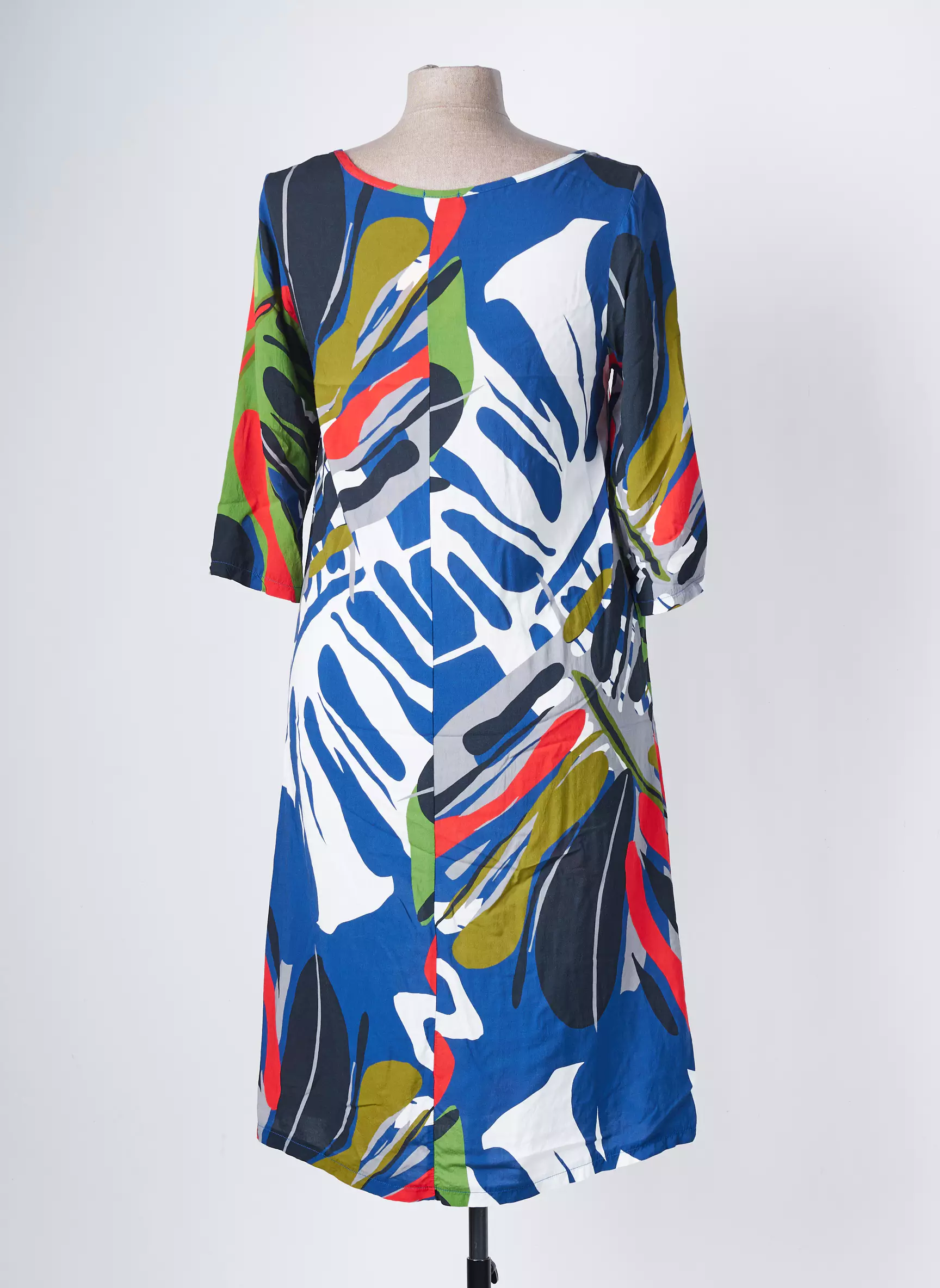 G Oze Robes Mi Longues Femme couleur bleu