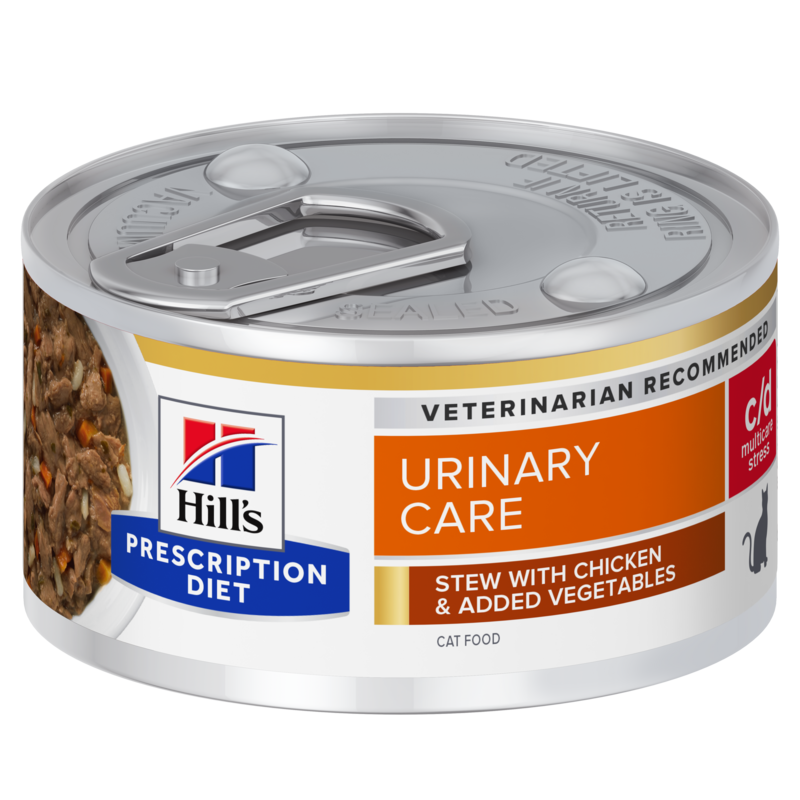 Hill's Urinary Hill's Prescription Diet c/d Urinary Stress Ragout mit Huhn und Gemüse 24x82g