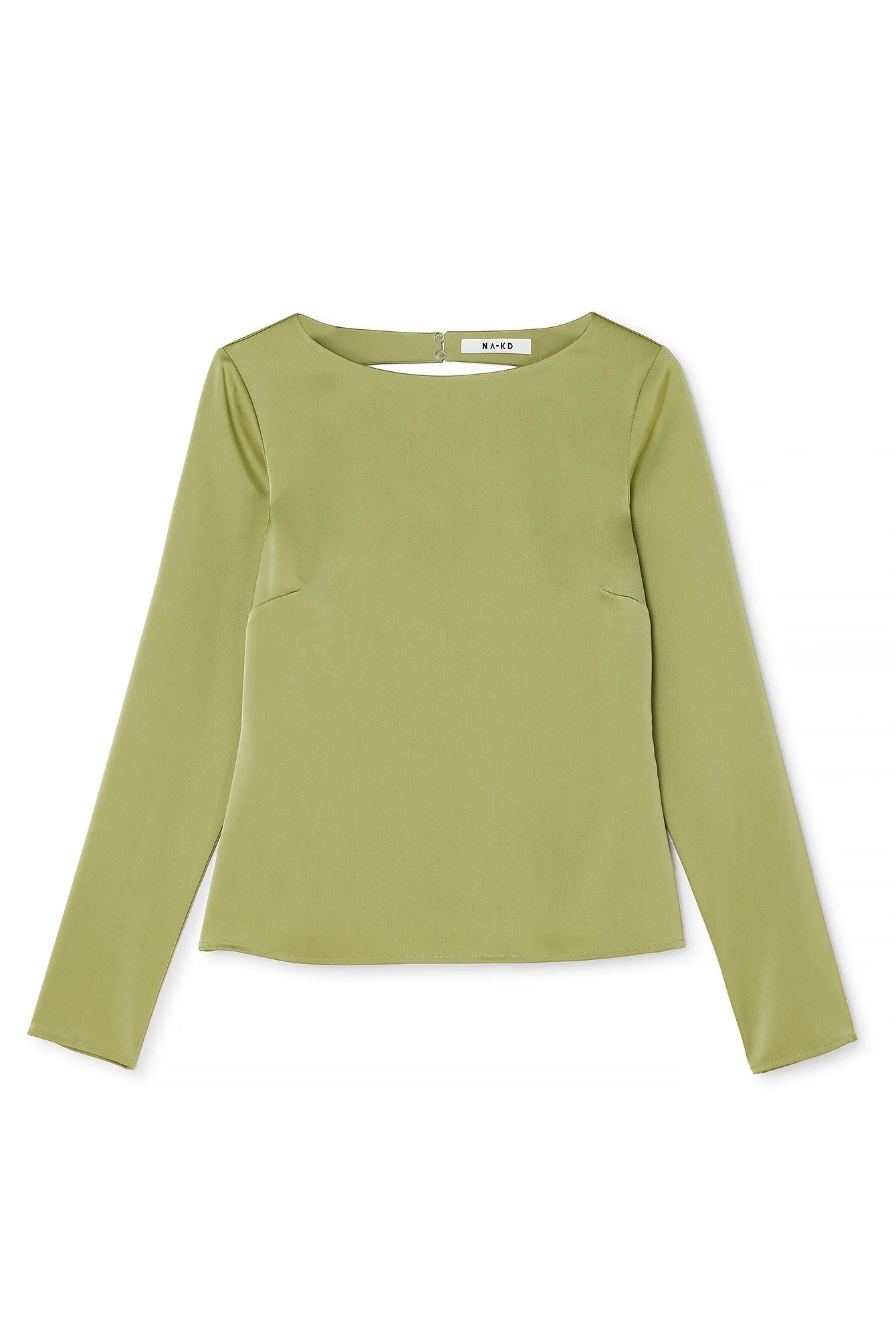 Asymmetrische Bluse mit offenem Rücken