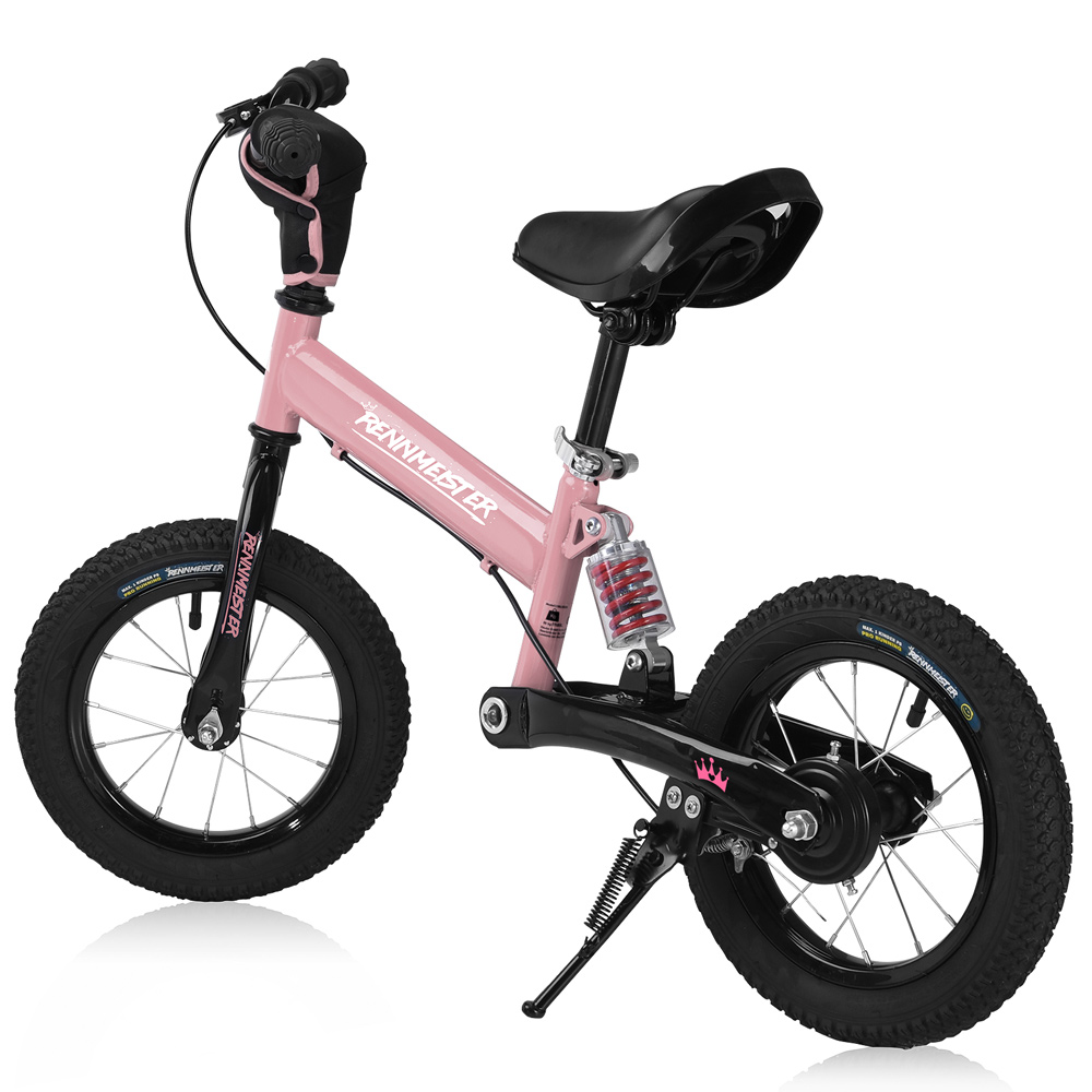 Casaria Rennmeister® Rennmeister mit Federung, Übungs-Sattel, rosa