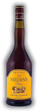 Dr. Nielsen's Bitter Original Dr. Nielsen's Bitter Original Beliebter dänischer Bitterlikör. 0,7	 Liter - Vol 38%