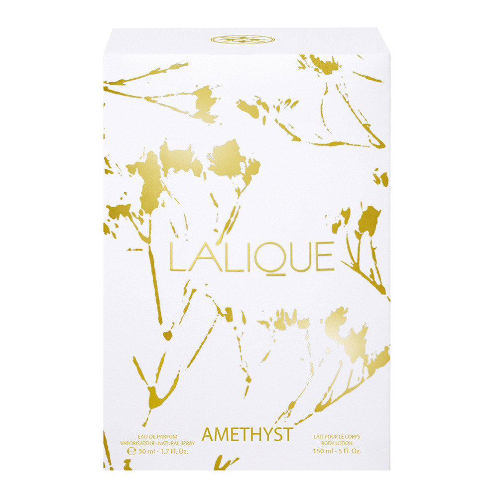 Lalique Coffret Amethyst(EdP 50ml, BL 150ml) COFFRET