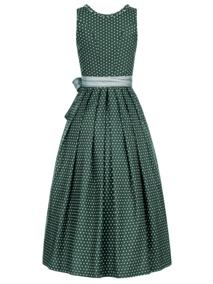 Nübler Dirndl lang Thea in Petrol günstig kaufen