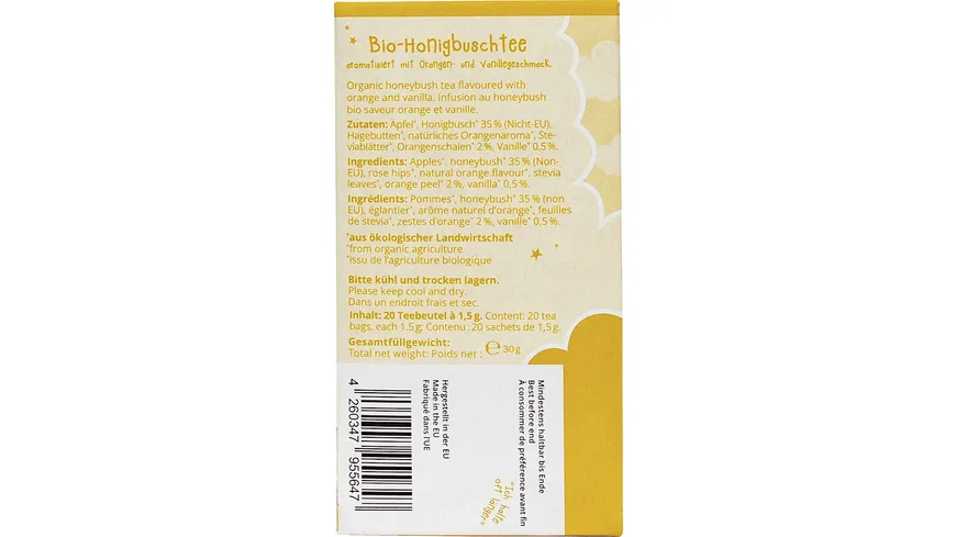 TeeFee Guten Morgen Bio Honigbuschtee 30 g