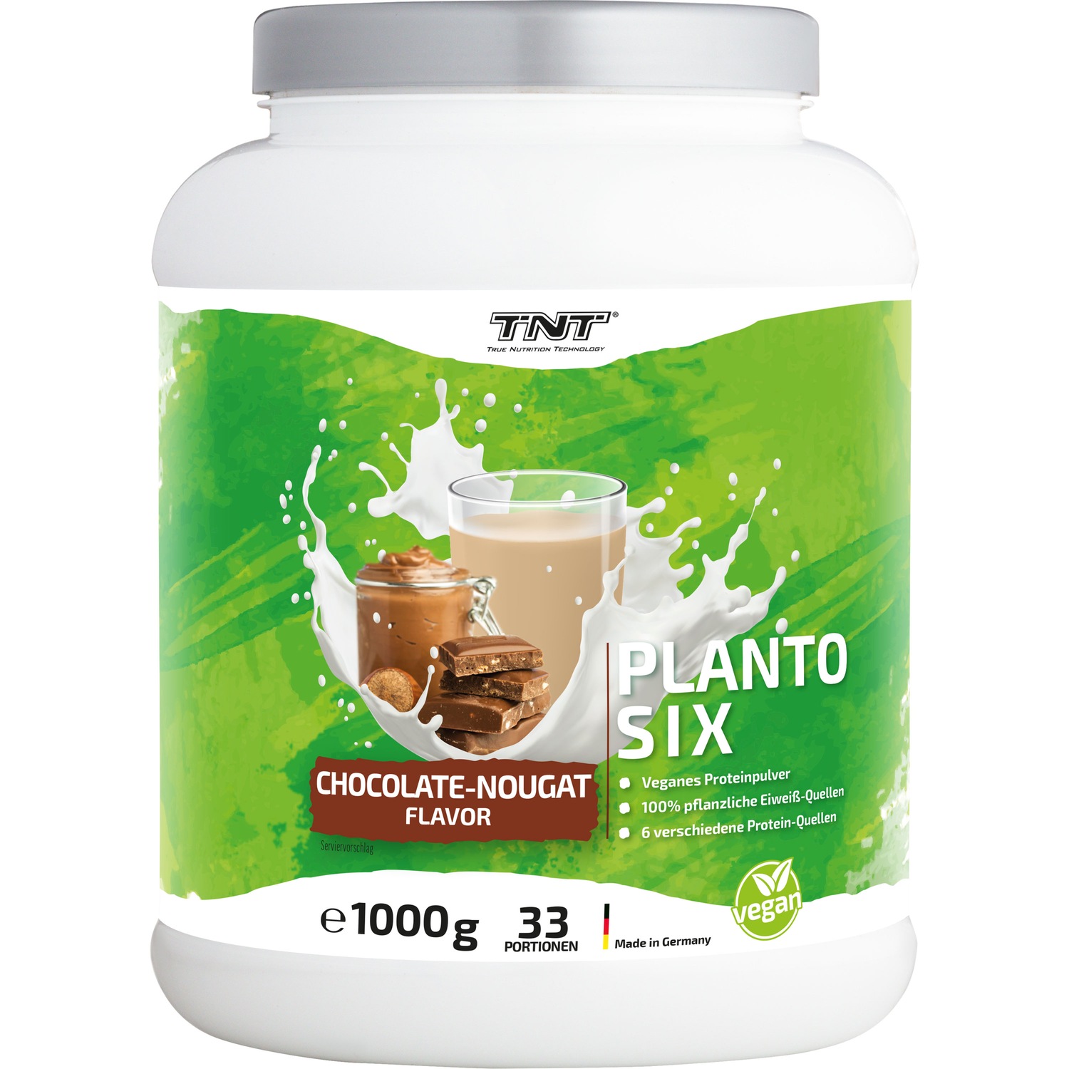 Planto Six - veganes Mehrkomponenten Protein aus 6 Eiweißquellen