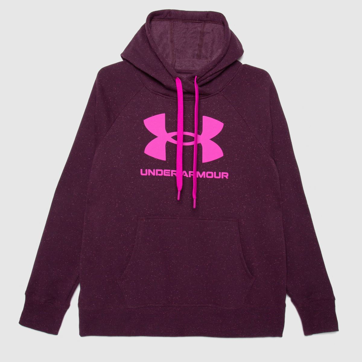 Under Armour – Lila huvtröja med rivallogotyp