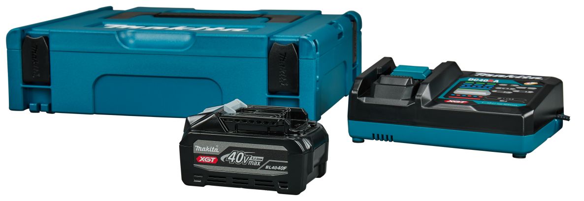 Makita Tilbehør 1915D9-2 Startsett XGT DC40RA / 1x BL4040F