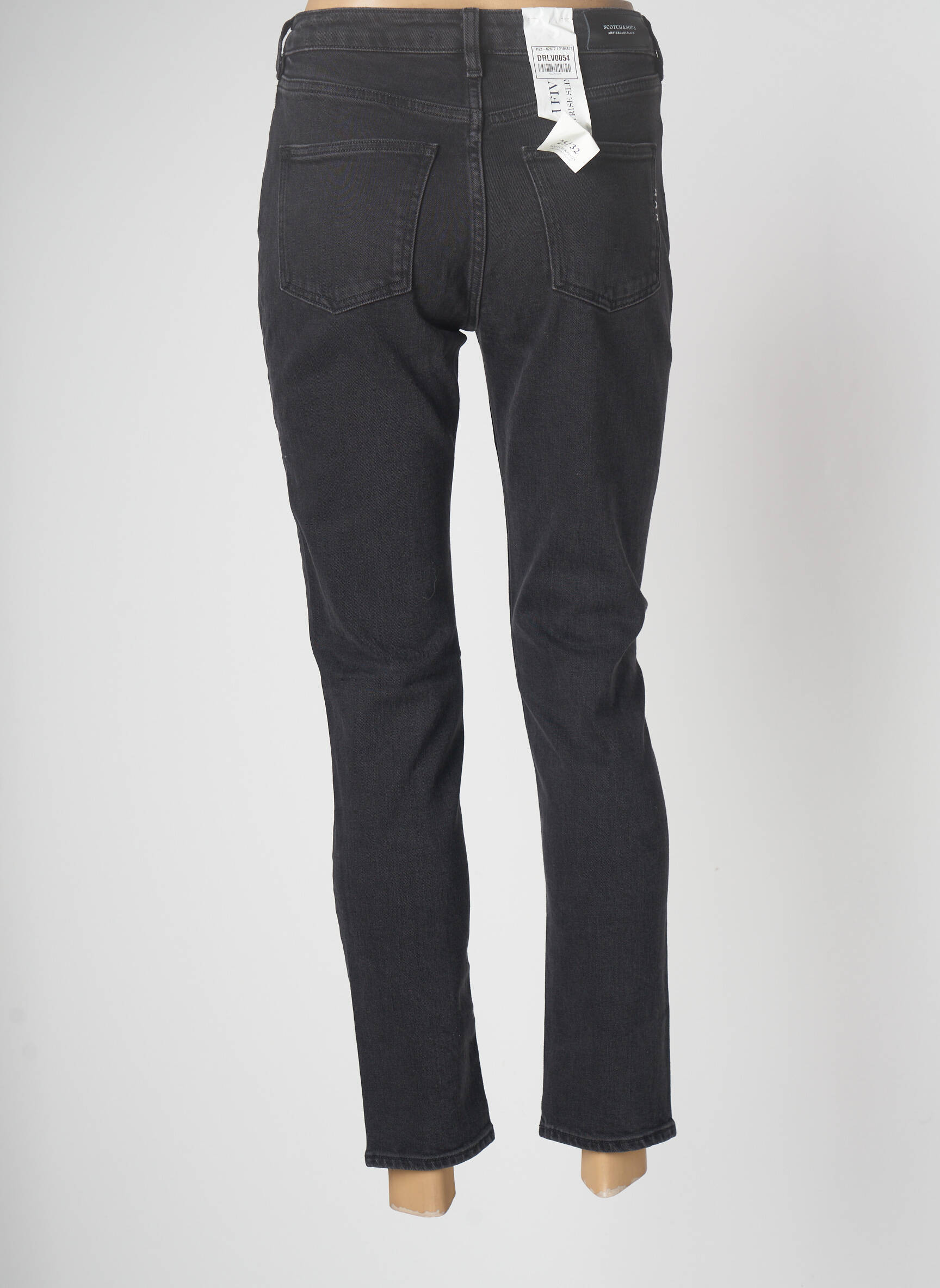 Scotch Soda Jeans Skinny Femme couleur noir