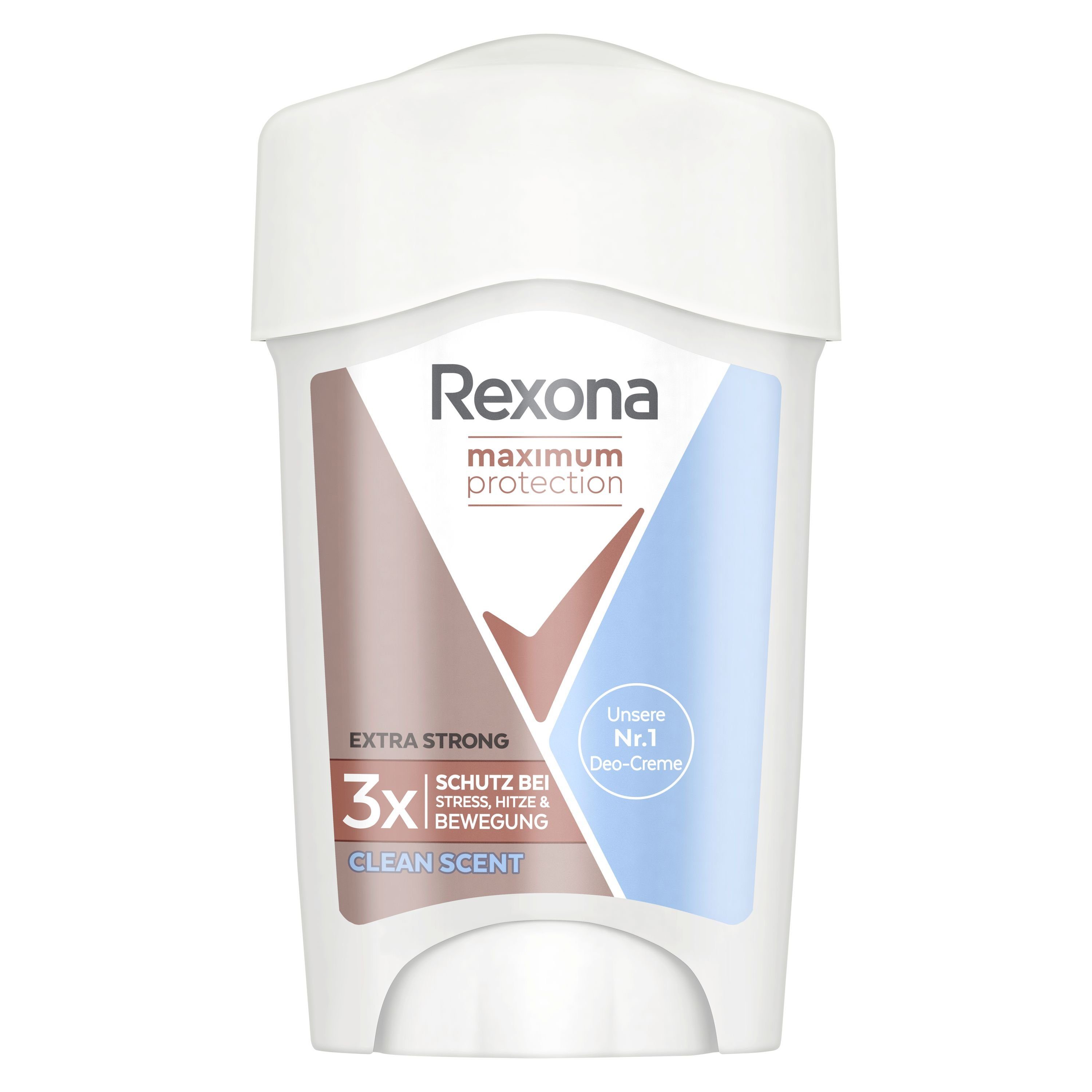 Rexona Deo-Set Maximum Protection Anti-Transpirant Deo Creme Clean Scent 6x 45ml