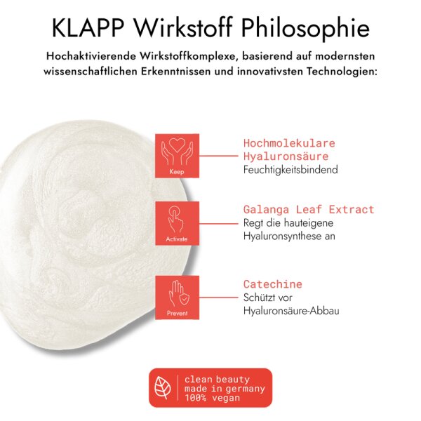 KLAPP Skin Care Science Triple Action Moisturizing Booster Gesichtsserum