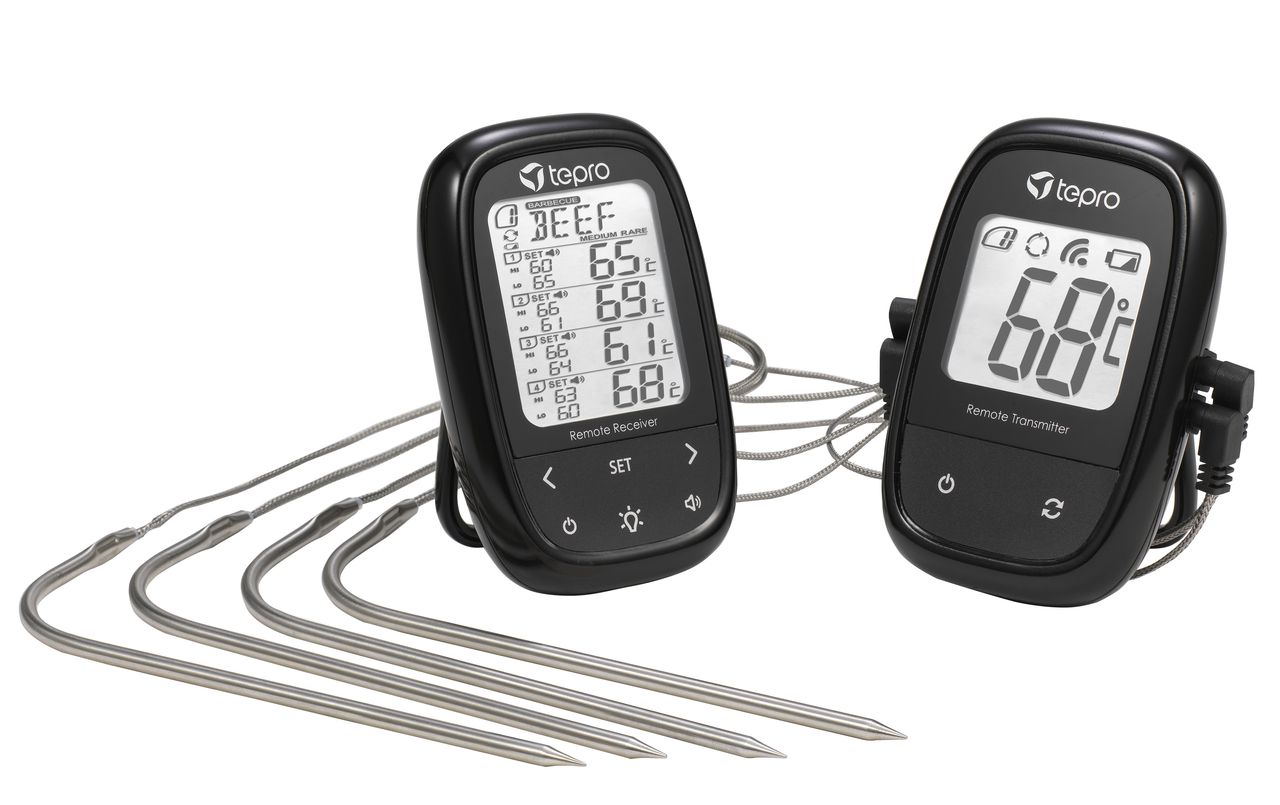 Tepro Funk Grillthermometer Set