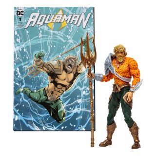 DC Direct Page Punchers Actionfigur & Comic - Aquaman (Aquaman)