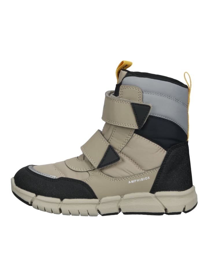 Geox Stiefelette in Beige/Schwarz günstig kaufen