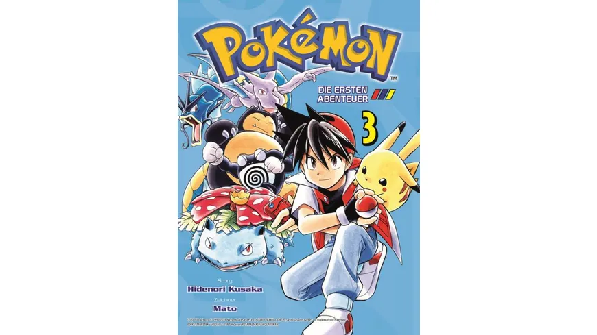 Pokémon - Die ersten Abenteuer 03 - Bd. 3: Rot, Grün und Blau