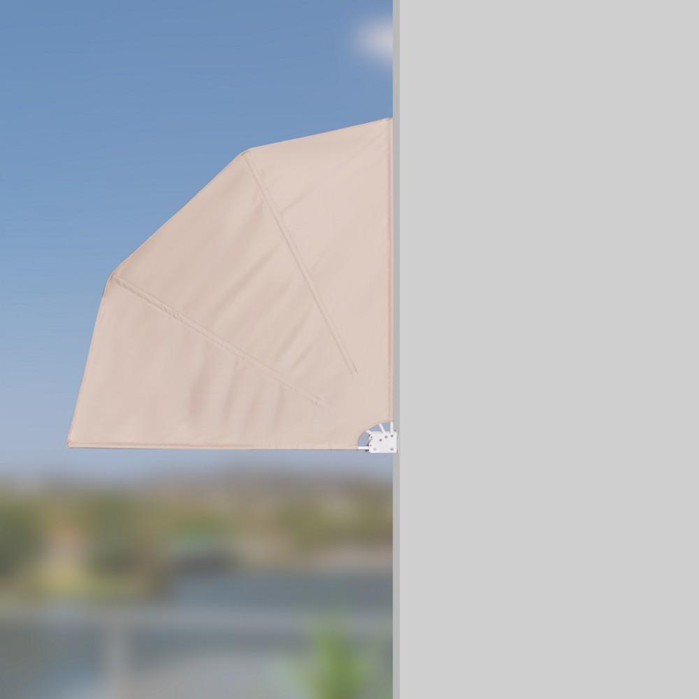 Never Indoor Seitenmarkise - ca. 160 x 160 cm, Beige
