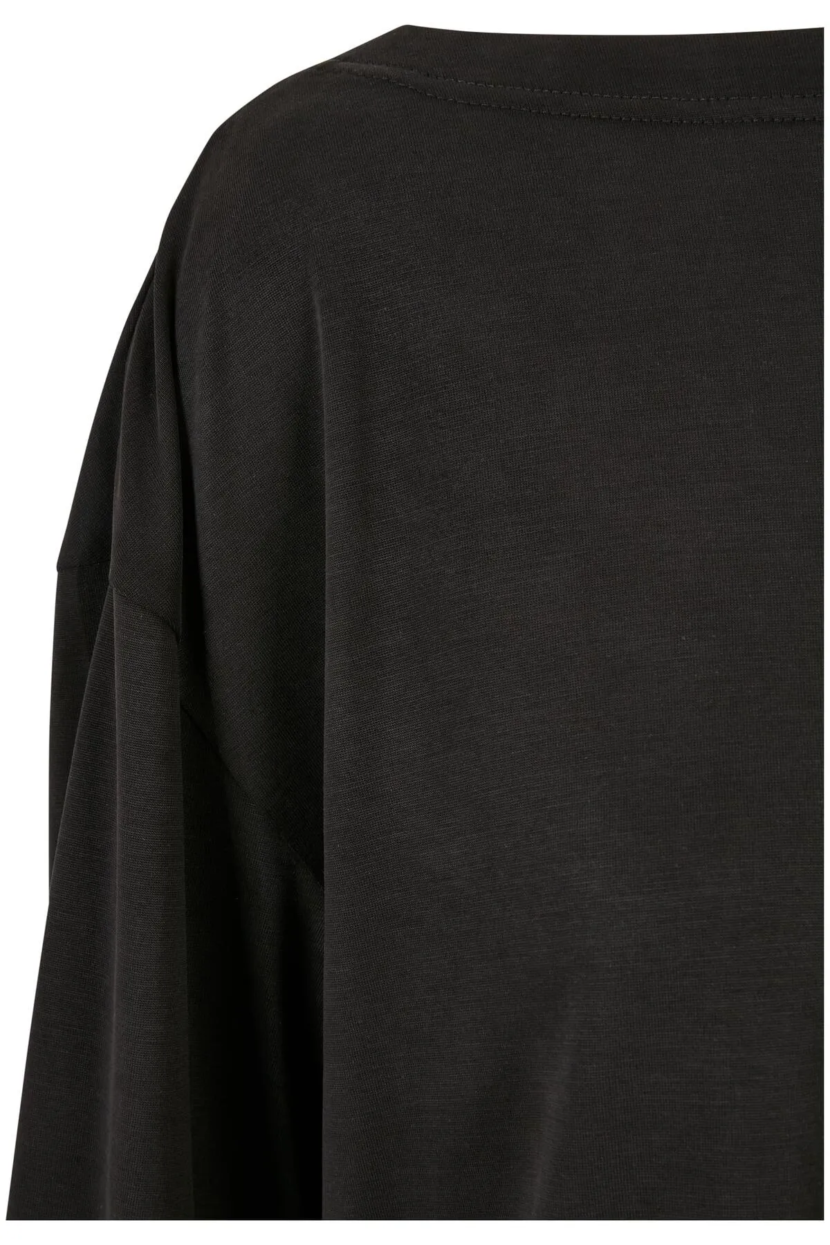Urban Classics  Damen Ladies Short Modal Bateau Neckline Longsleeve