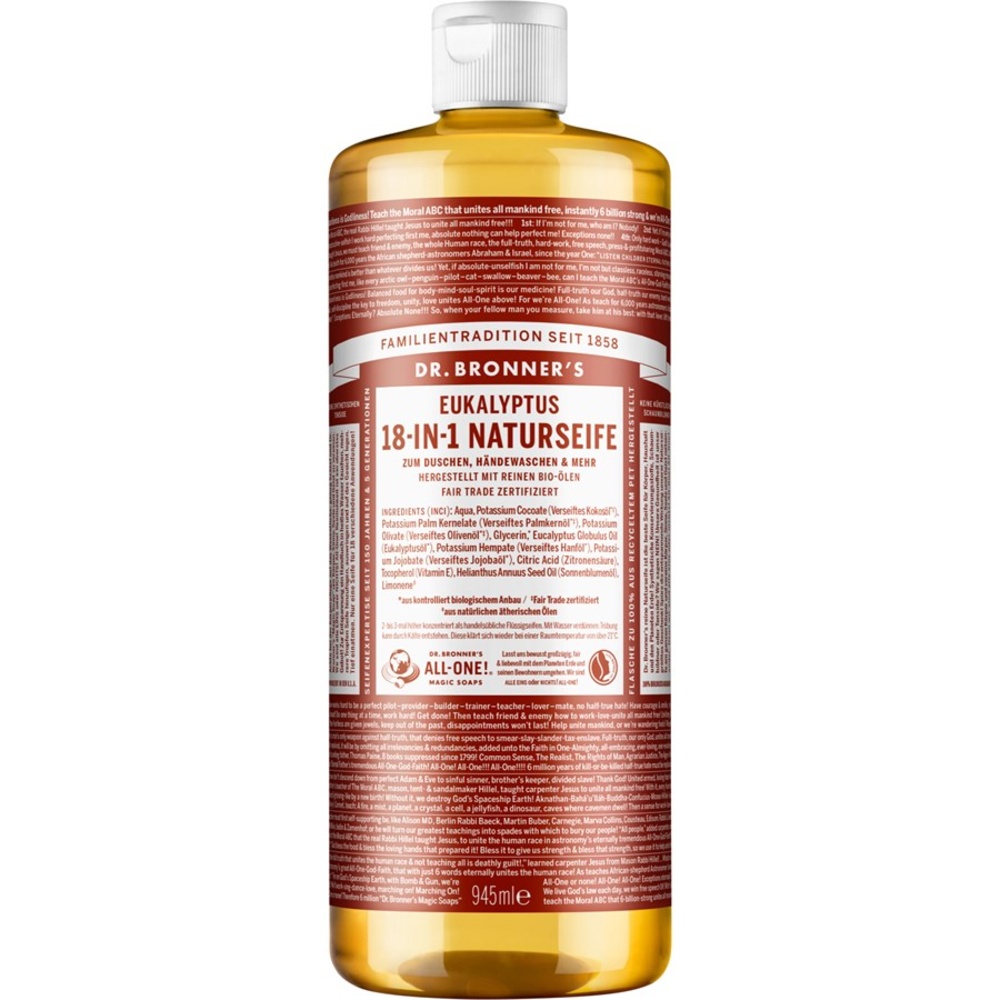 dr. bronners Eucalyptus 18-in-1 Natural Soap soin du corps