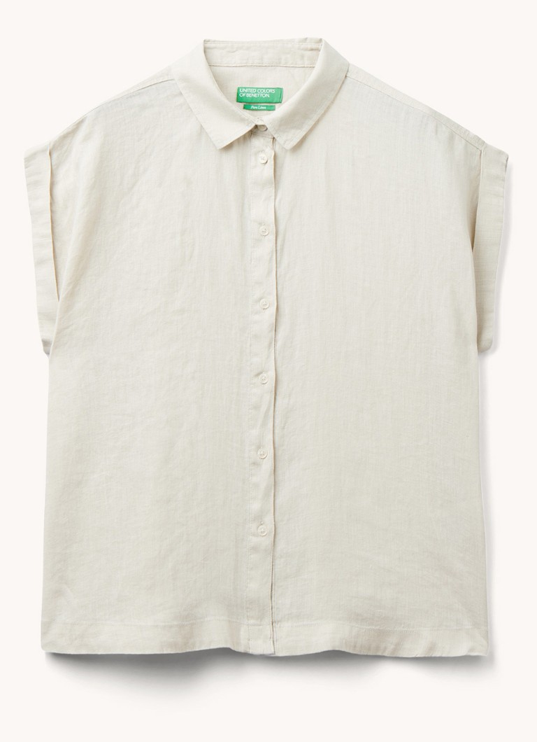 Benetton  Blouse van linnen
