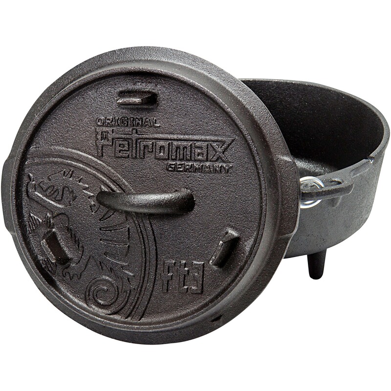 Petromax Dutch Oven Feuertopf mit Standfüßen