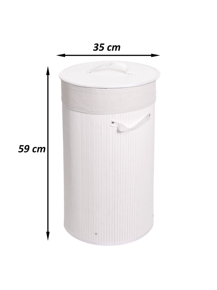 MCW Wäschekorb C21 rund, Braun günstig kaufen onesize