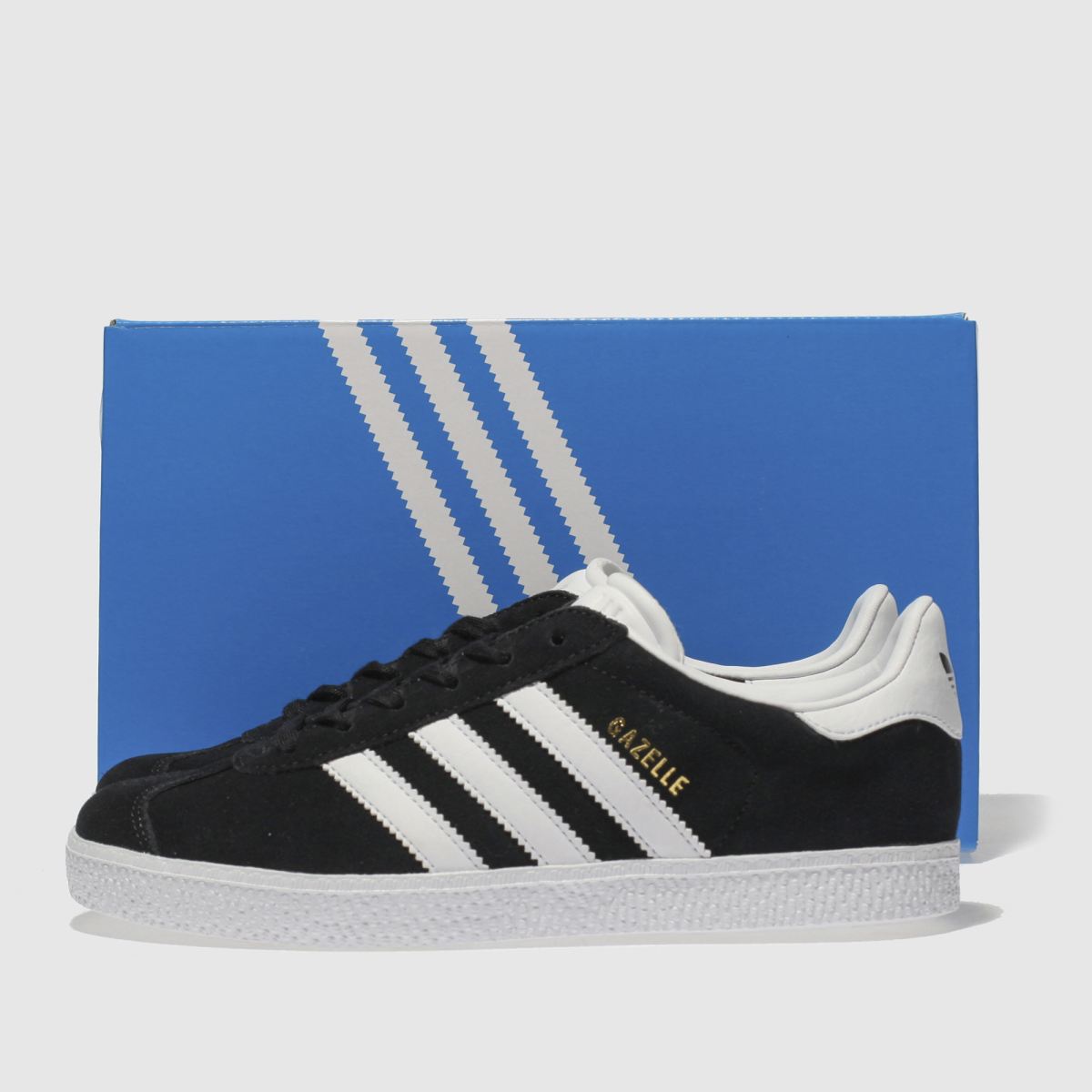 adidas črno-beli športni copati Gazelle Youth