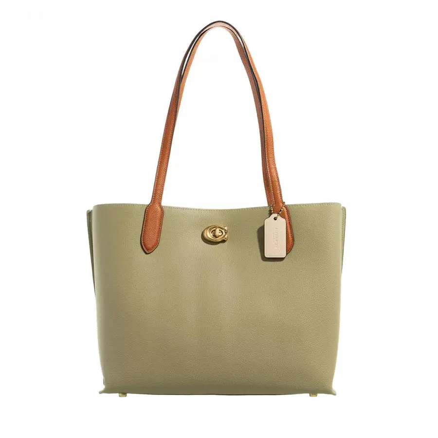 Coach - Coach Shoulder Bags Leder Light Green - grün