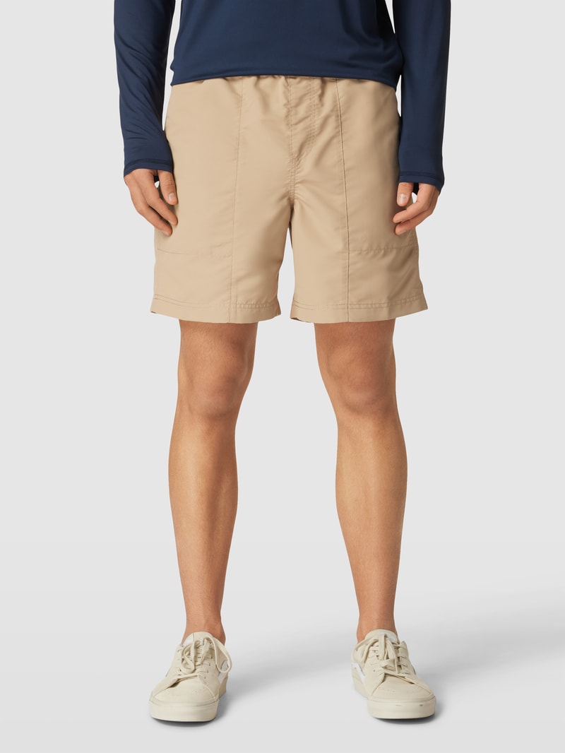 Shorts mit Tunnelzug Modell 'AMPHIBIAN' in beige