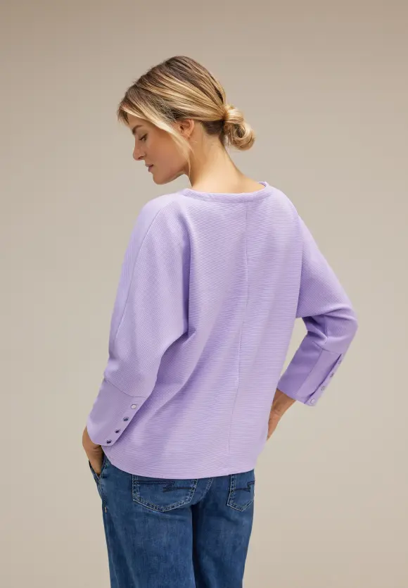 Street One Strukturshirt mit 3/4-Arm