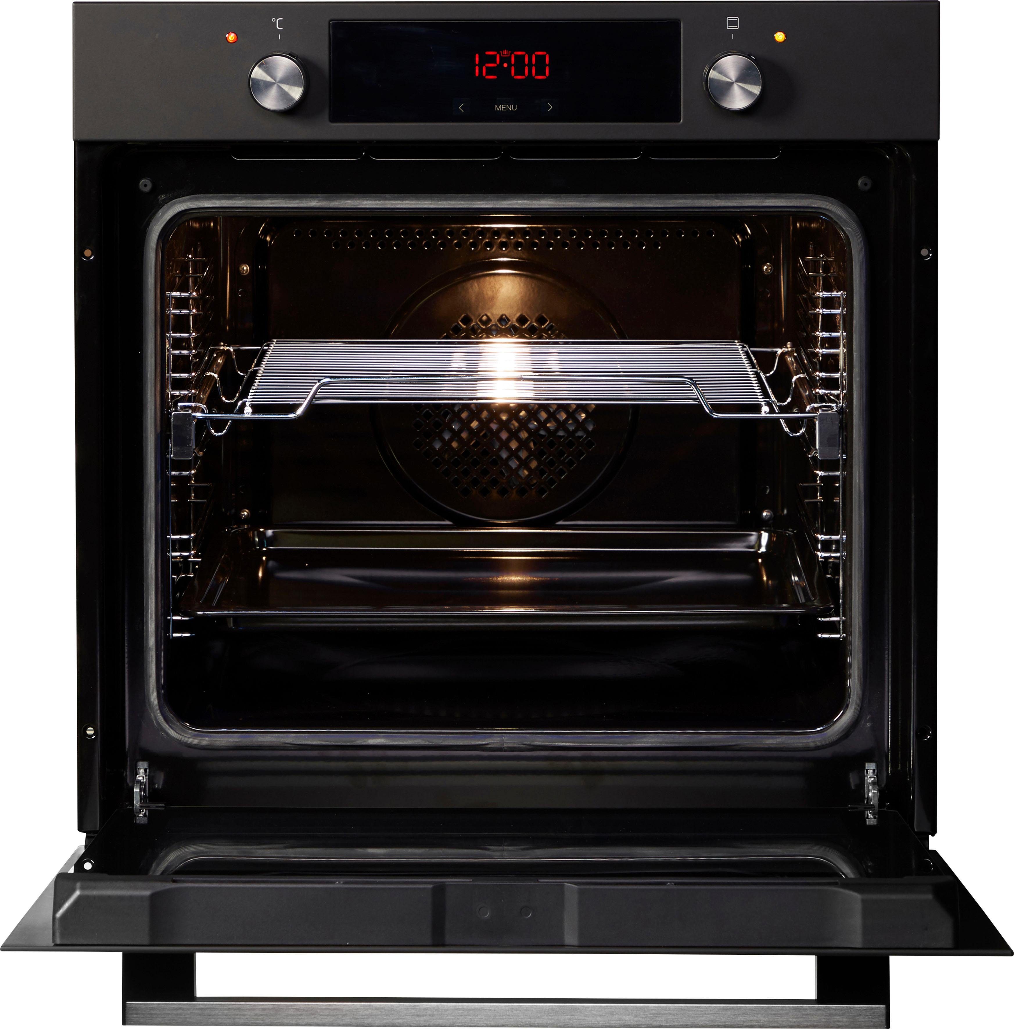 Amica Einbaubackofen EBX 943 610 SM, mit 1-fach-Teleskopauszug, Simple Steam