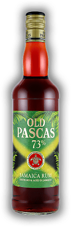 Old Pascas 73% Jamaica Rum 1,0 Liter Old Pascas 73% Jamaica Rum 1,0 Liter Ein unverzichtbarer Bestandteil des bekannten Cocktail-Klassikers Mai Tai. 1	 Liter - Vol 73%