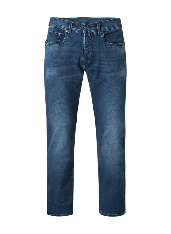 Pierre Cardin, Jeans Lyon, Tapered Fit, Baumwoll-Stretch, blau