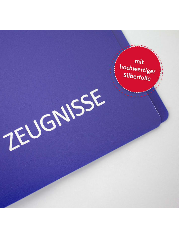 ROTH Zeugnismappe Basic, Blau in Blau günstig kaufen onesize