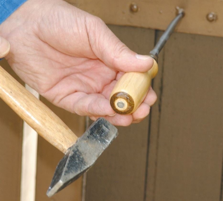Schraubendreher-Satz mit Kraft-Holzgriff
