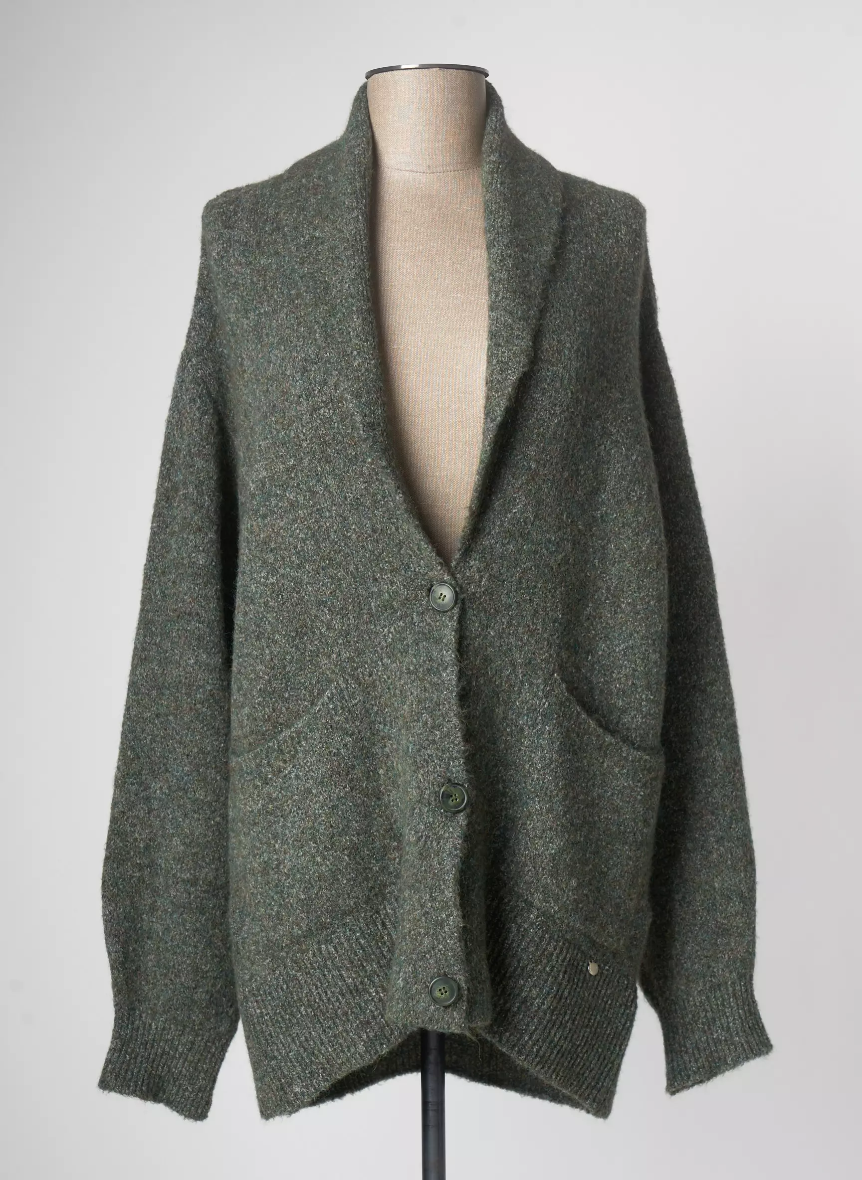 Yerse Cardigans Femme couleur vert