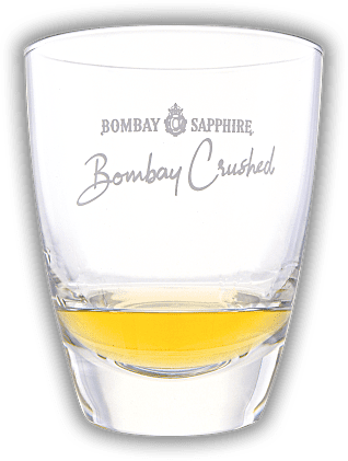 Bombay Sapphire Crushed Tumbler Bombay Sapphire Crushed Tumbler